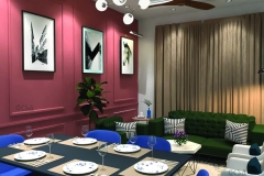 Sample Living Room – Stylish Interior by Home Brothers