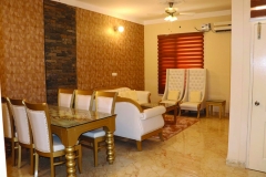 Luxury Living Room with Modern Sofa & Dining Table – Home Brothers