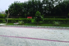 Green park in Ubber Mews Gate township